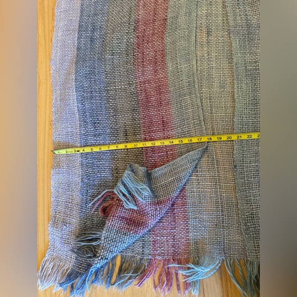 Vintage Manos Del Uruguay Handspun handmade 100% wool poncho - Picture 9 of 9